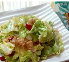Braised Pork Belly with Shredded Cabbage