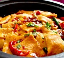 Braised Pork with Thousand-layer Tofu