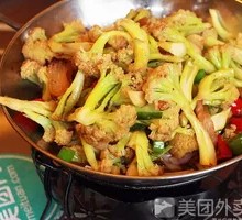 Spicy Cauliflower in Hot Pot