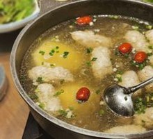Pork Dumpling Soup