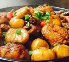 Braised Chicken with Chestnuts