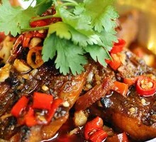 Dry-Braised Salted Fish