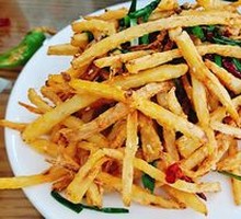Dry-Fried Lotus Root Strips