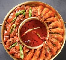Dry Pot Pork Trotter and Shrimp