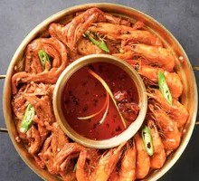 Crazy Duck and Shrimp