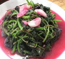 Boiled Amaranth Greens