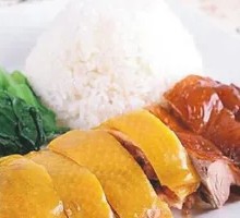 Roast Duck and Poached Chicken Rice