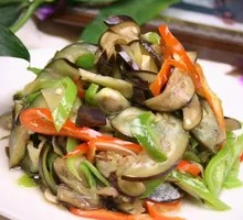 Stir-Fried Green Eggplant