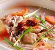 Firewood Chicken and Pig Trotter Stew