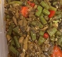 Grandmother's Vegetable Stir-fried with Green Beans