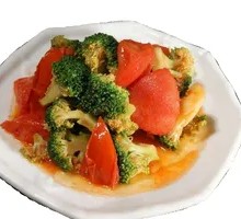 Tomato and Cauliflower Stir-fry