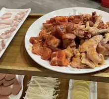 Chicken Braised with Beef