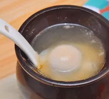 Egg and Pork Meatball Soup