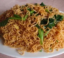 Egg and Pork Noodles Stir-Fry