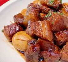 Braised Pork Belly with Eggs and Spare Ribs