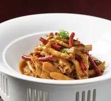 Braised Pork Belly with Quail Eggs