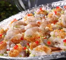 Iron Plate Roasted Shrimp