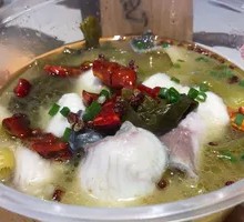 Sour Cabbage Fish Slices