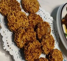 Pan-fried Lotus Root with Sticky Rice