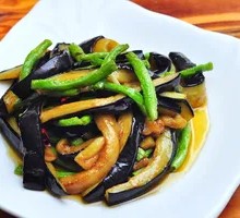 Eggplant and Green Beans Stir-fry
