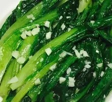 Garlic Stir-Fried Rapeseed Greens