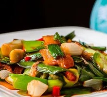 Stir-Fried腊肉 with Garlic