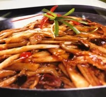 Spicy Tea Tree Mushroom Hot Pot