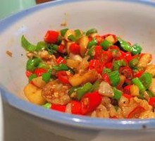 Sizzling Bullfrog Stir-fry