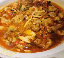 Fish Roe and Fish Bladder Hot Pot