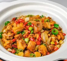 Stir-fried Bamboo Forest Chicken
