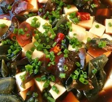 Century egg tofu salad