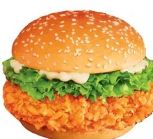 Spicy Chicken Leg Burger