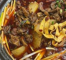 Braised Beef Offal in Clay Pot