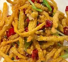 Dry-Fried Lotus Root Strips