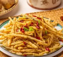 Dry-Fried Lotus Root Strips