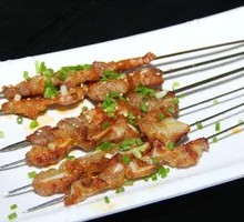Grilled Pork Ribs Skewers