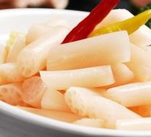 Pickled Pepper Lotus Stem