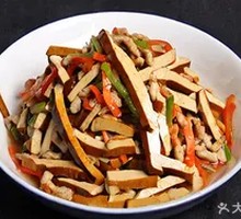Fried Tofu with Shredded Pork