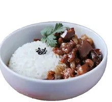 Shiitake Braised Pork Rice