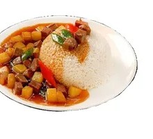 Beef and Potato Rice Bowl