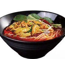 Intestine and Vermicelli Dish