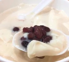 Red Bean Tofu Pudding