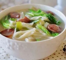 Preserved Pork with Tofu Noodles