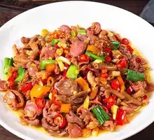 Stir-Fried Chicken Offal