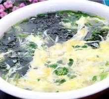 Seaweed and Egg Soup