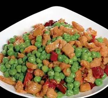 Green Pea and Pork Stir-fry