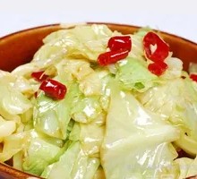 Stir-Fried Cabbage