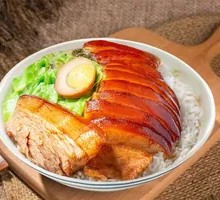 Braised Pork Trotter Rice