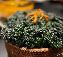 Wing Soup with Bubble Greens