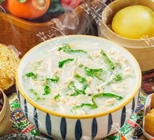 Chicken and Pork Rice Porridge